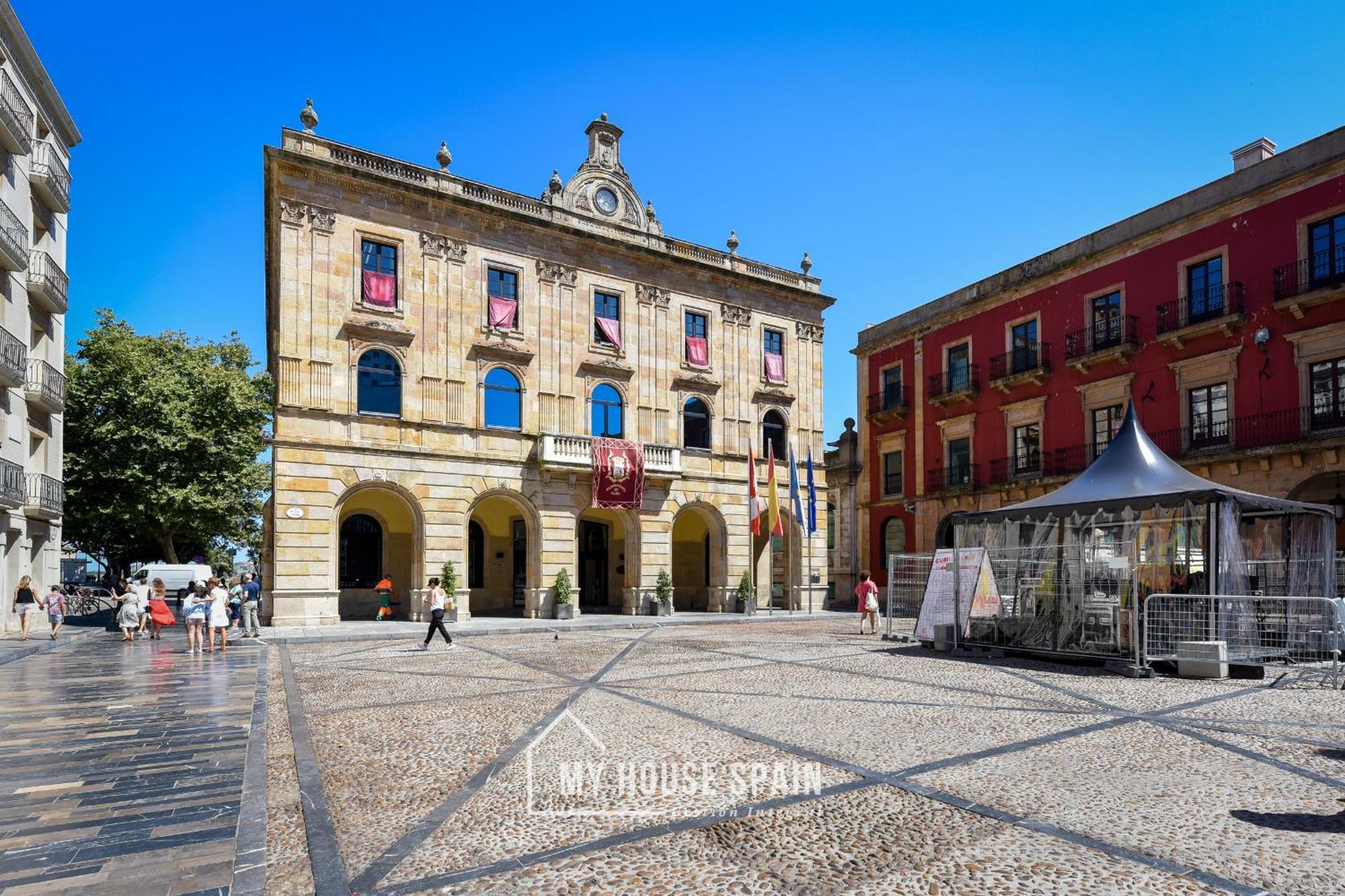 Myhousespain - La Merced Apartment ヒホン エクステリア 写真