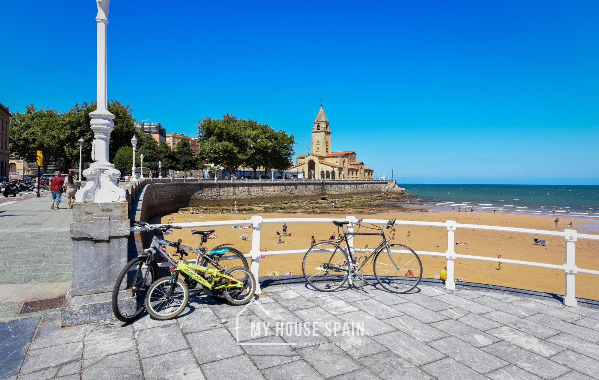 Myhousespain - La Merced Apartment ヒホン エクステリア 写真